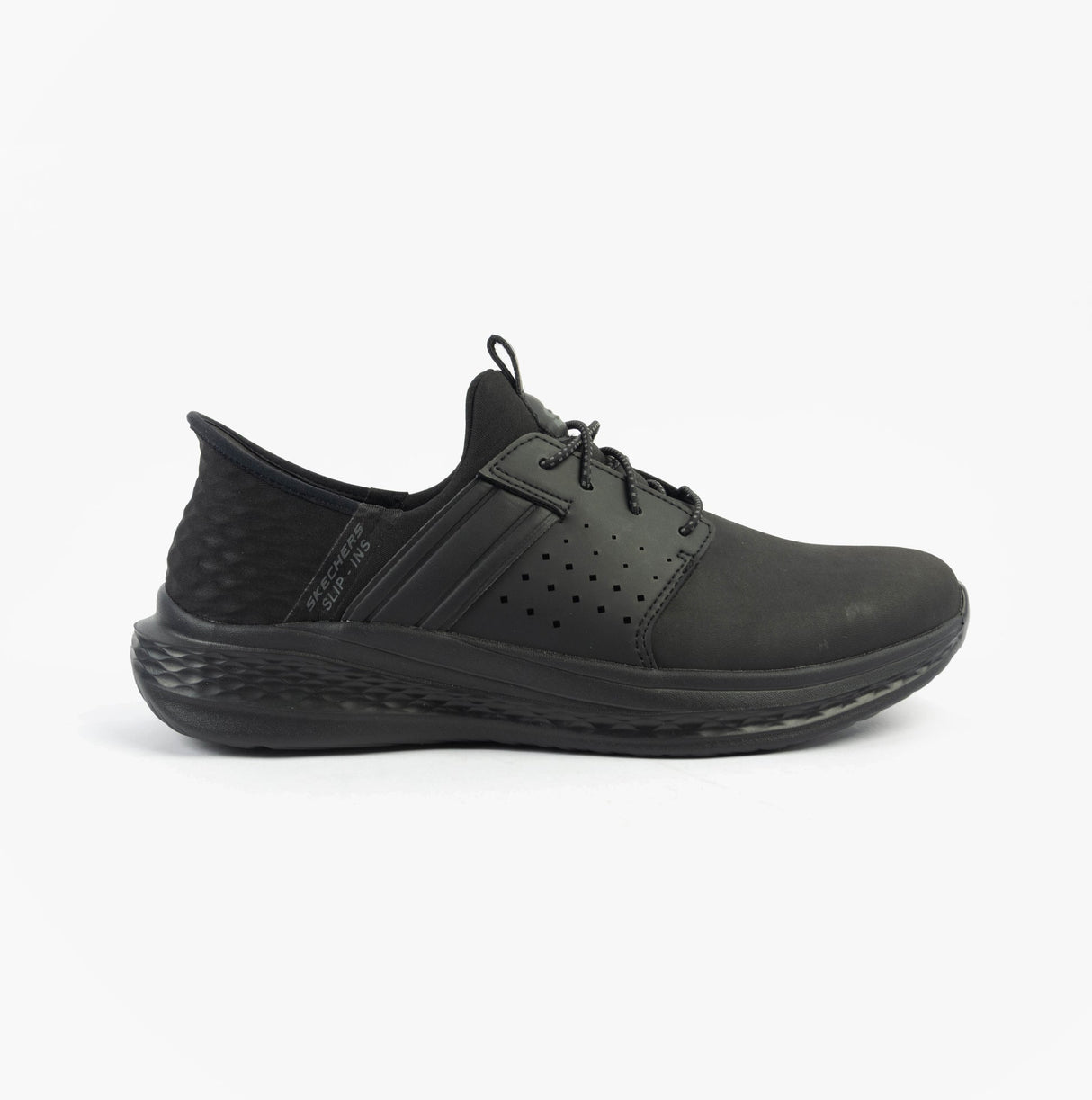 Skechers 210828/BBK SLADE - ZACHARY Mens Trainers Black