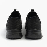 Skechers 210828/BBK SLADE - ZACHARY Mens Trainers Black