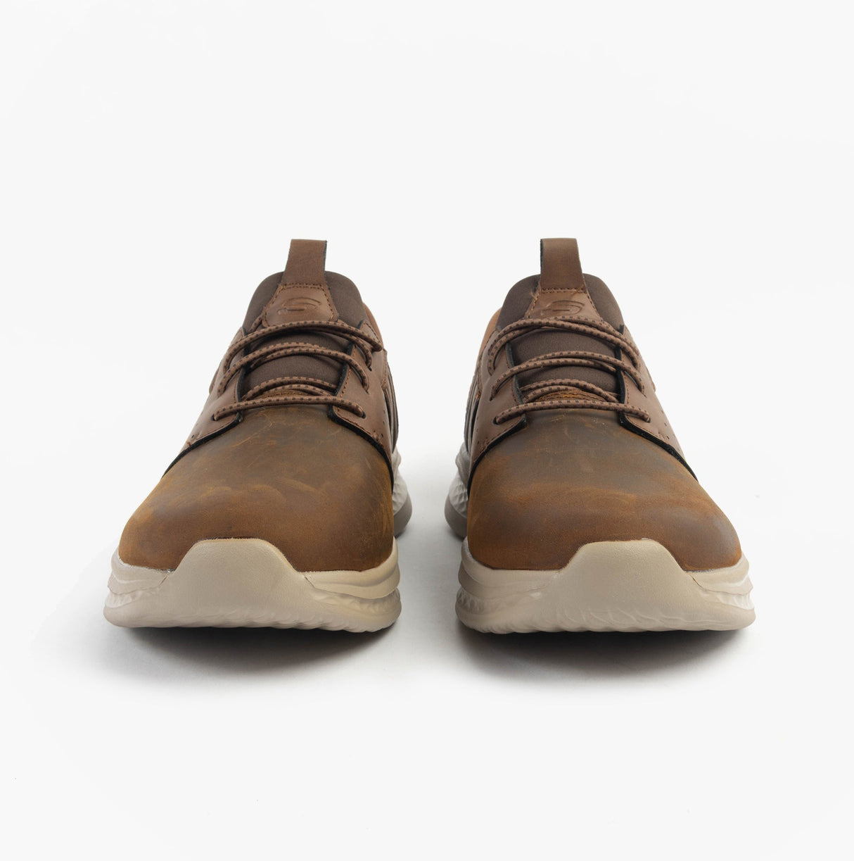 Skechers 210828/CDB SLADE - ZACHARY Mens Trainers Dark Brown