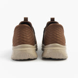 Skechers 210828/CDB SLADE - ZACHARY Mens Trainers Dark Brown