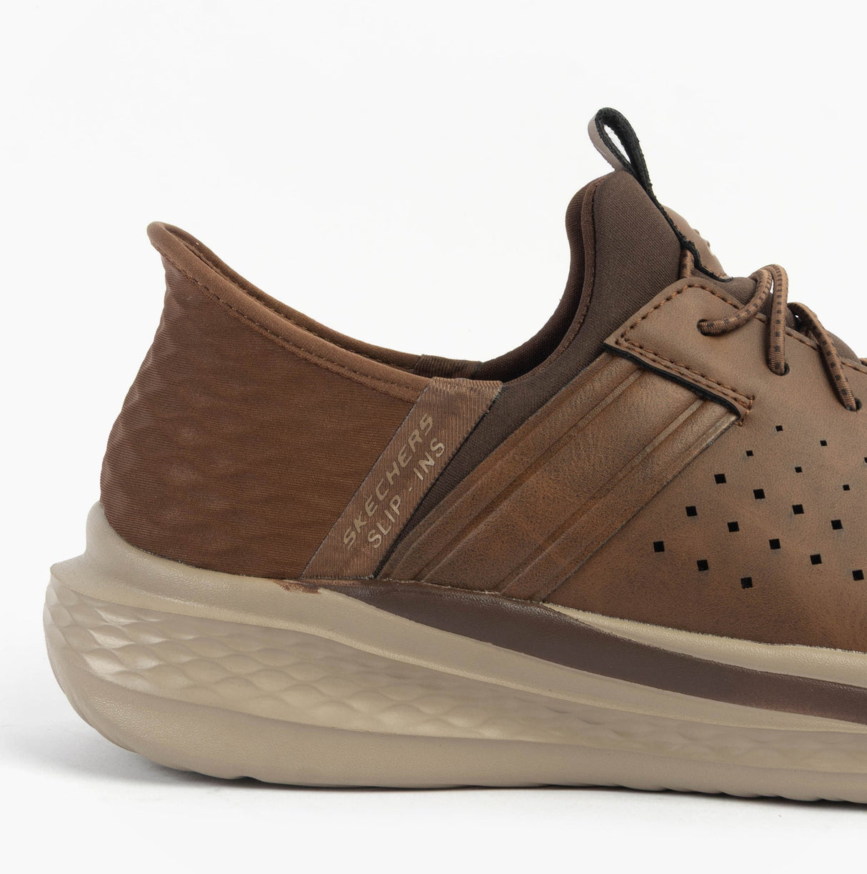 Skechers 210828/CDB SLADE - ZACHARY Mens Trainers Dark Brown