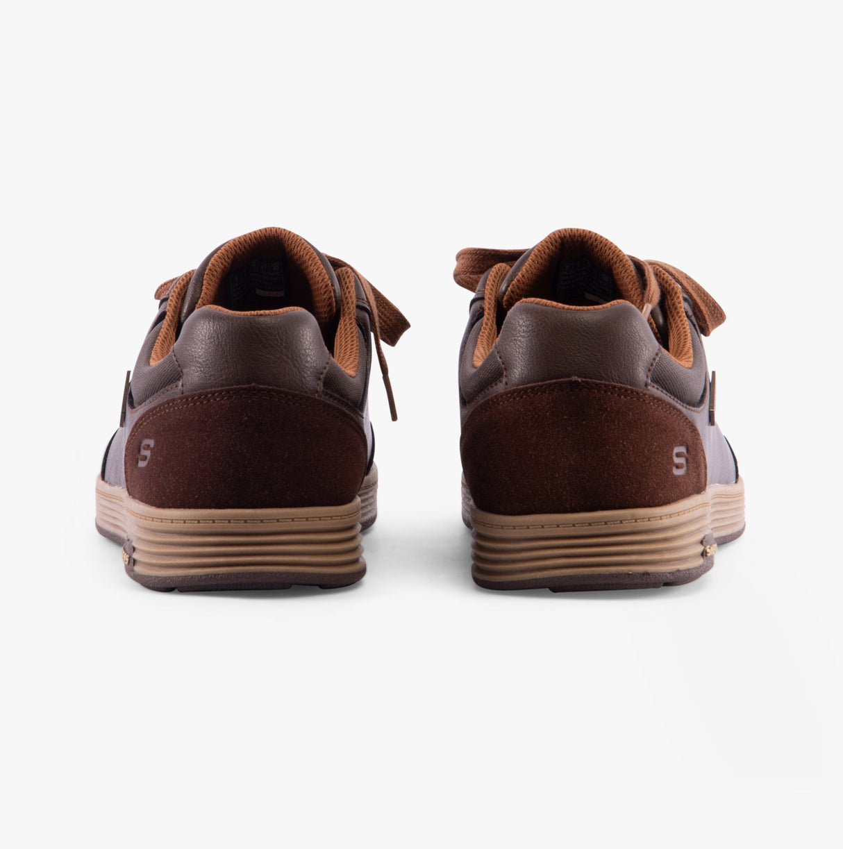 Skechers 210944/CHOC CAVELL - SPARKMAN Mens Trainers Chocolate
