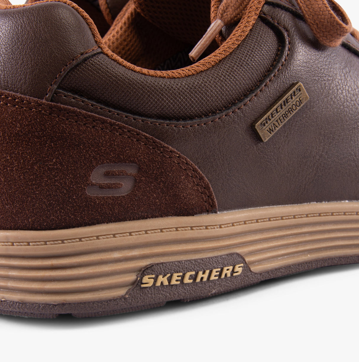 Skechers 210944/CHOC CAVELL - SPARKMAN Mens Trainers Chocolate
