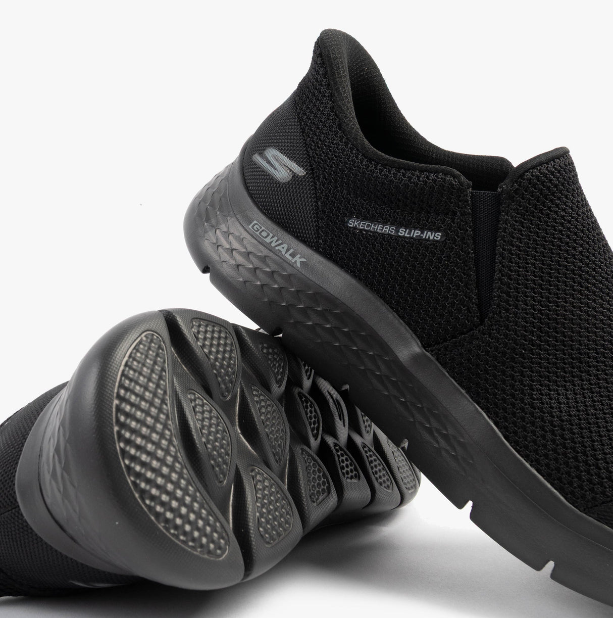 Skechers 216333/BBK GO WALK FLEX - OJAI Mens Trainers Black