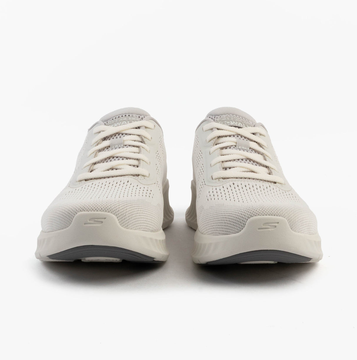 Skechers 216375/WGY GO WALK NOW - PAYTON Mens Trainers White/Grey