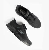 Skechers 216550/BBK GO WALK 7 - VALIN Mens Trainers Black