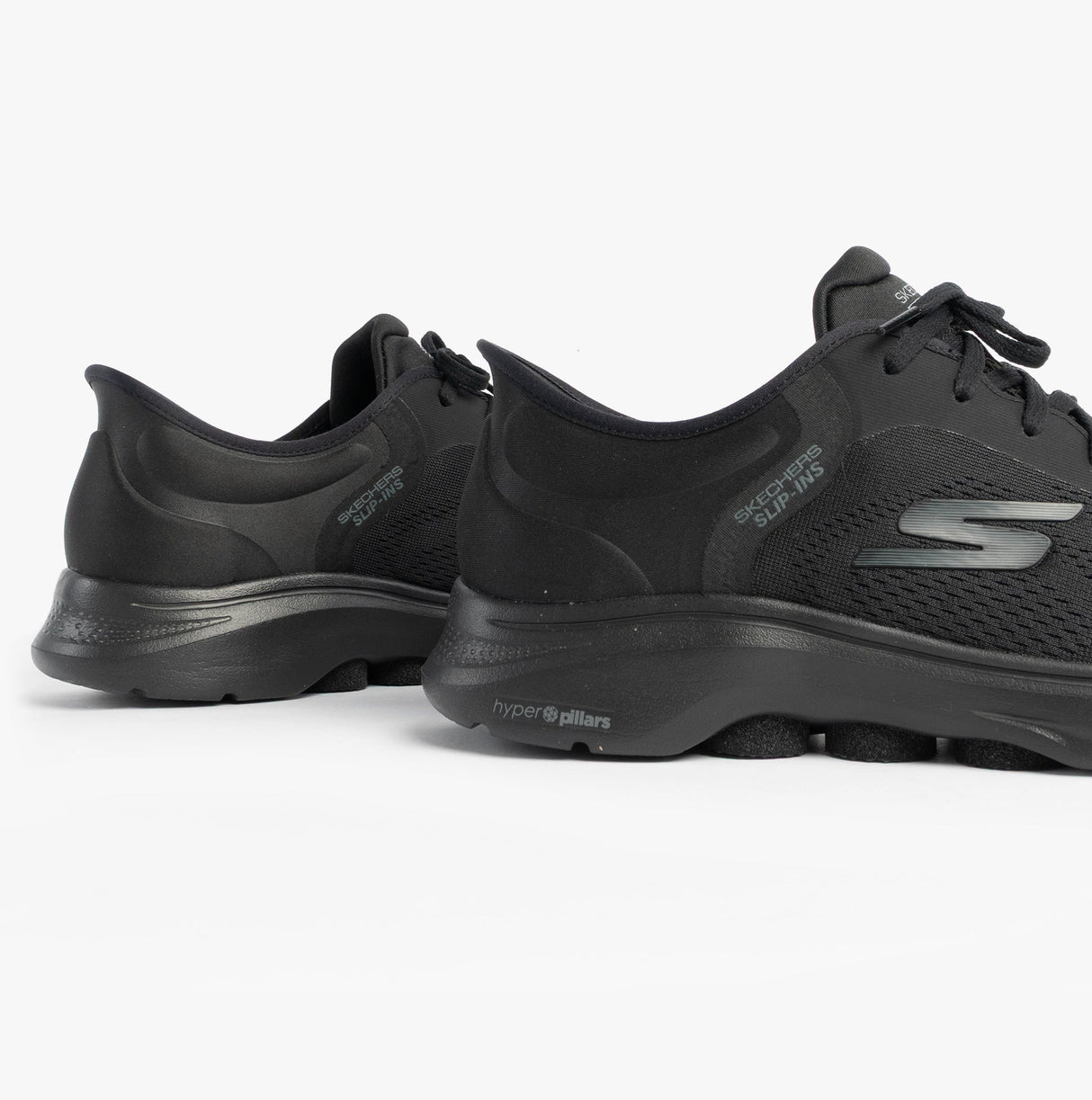 Skechers 216550/BBK GO WALK 7 - VALIN Mens Trainers Black