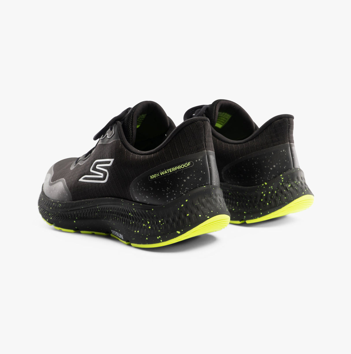 Skechers 220874/BKLM GO RUN CONSISTENT 2.0 - PIEDMONT Mens Trainers Black/Lime