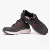 Skechers 232364/BKRD D'LUX WALKER - MEERNO Mens Trainers Black/Red