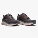 Skechers 232364/CCOR D'LUX WALKER - MEERNO Mens Trainers Charcoal/Orange