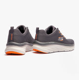 Skechers 232364/CCOR D'LUX WALKER - MEERNO Mens Trainers Charcoal/Orange