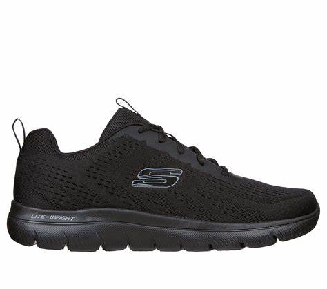 Skechers 232395/BBK SUMMITS - TORRE Mens Shoes Black