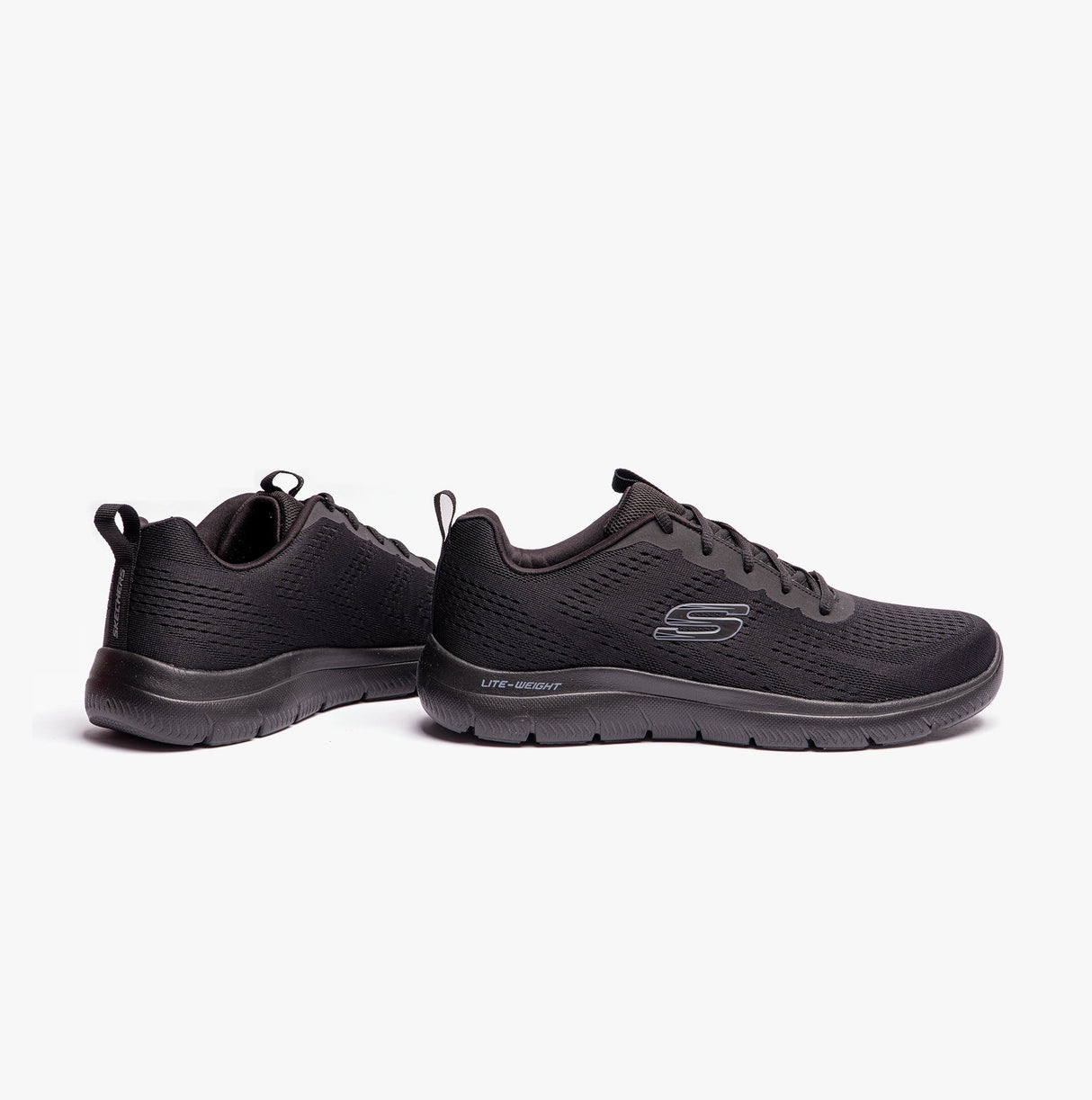 Skechers 232395/BBK SUMMITS - TORRE Mens Shoes Black