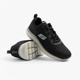 Skechers 232395/BKTP SUMMITS - TORRE Mens Trainers Black/Taupe