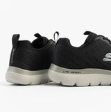 Skechers 232395/BKTP SUMMITS - TORRE Mens Trainers Black/Taupe