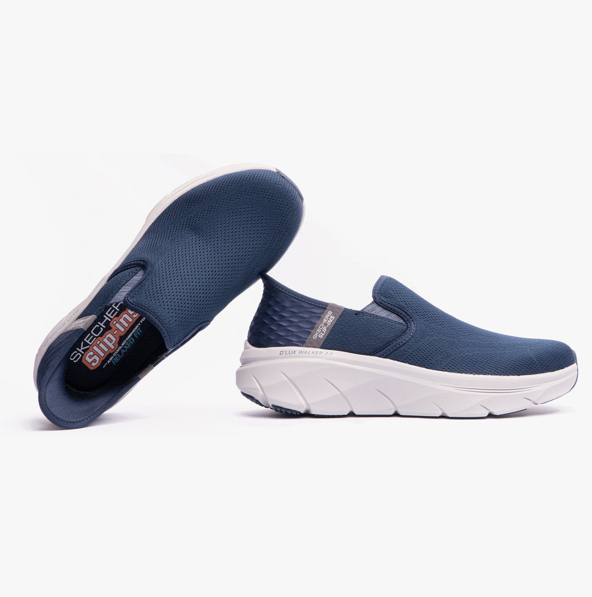 Skechers 232463/NVY D'LUX WALKER 2.0 - REELER Mens Trainers Navy