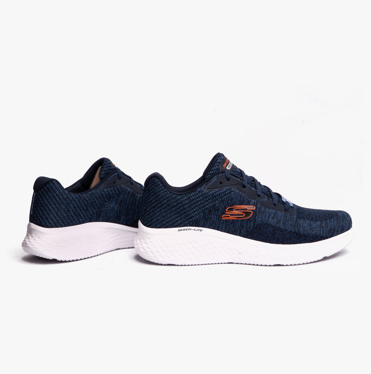 Skechers 232598/NVOR SKECH-LITE PRO-FAREGROVE Mens Casual Shoes Navy/Orange
