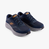 Skechers 232702/NVOR ARCH FIT 2.0 - THE KEEP Mens Trainers Navy/Orange