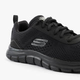 Skechers 232758/BBK TRACK - LESHUR Mens Trainers Black