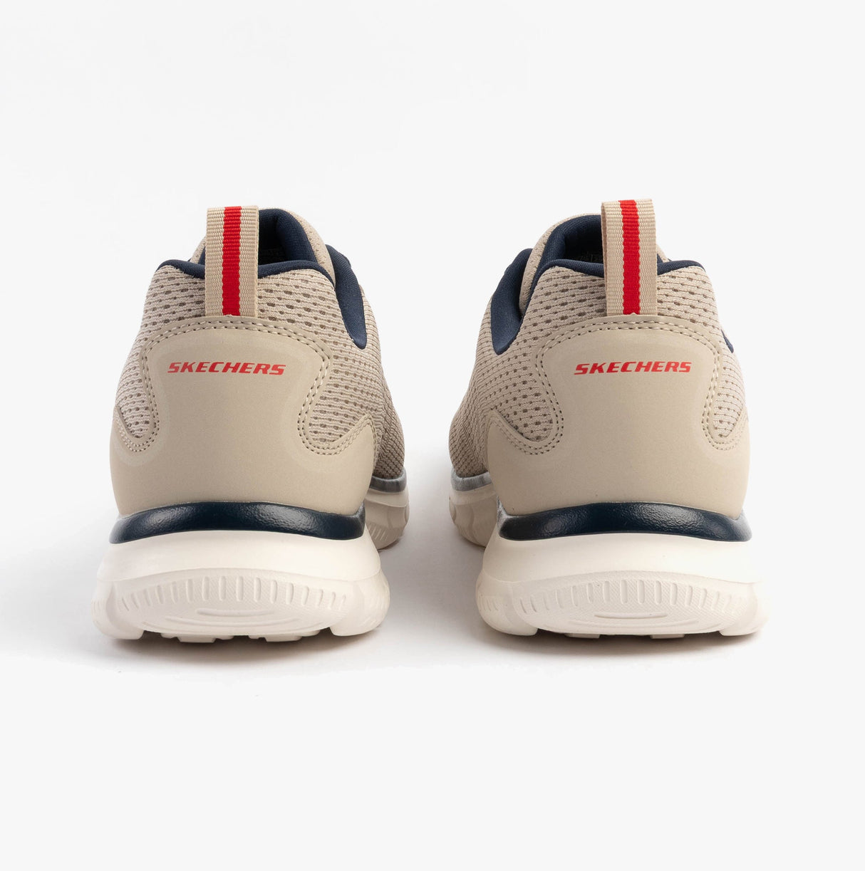 Skechers 232758/TPNV TRACK - LESHUR Mens Trainers Taupe/Navy
