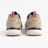 Skechers 232758/TPNV TRACK - LESHUR Mens Trainers Taupe/Navy
