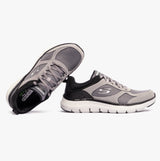 Skechers 232821/CCBK FLEX ADVANTAGE 5.0 Mens Trainers Charcoal/Black