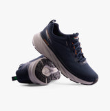 Skechers 232836/NVOR EDGERIDE - EXXO Mens Trainers Navy/Orange