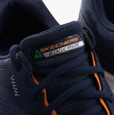 Skechers 232836/NVOR EDGERIDE - EXXO Mens Trainers Navy/Orange
