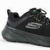 Skechers 232843/BBK EDGERIDE - CONTENTION Mens Trainers Black