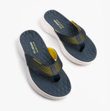 Skechers 232894/NVYL VAPOR FOAM SANDAL - SAYTO Mens Sandals Navy/Yellow