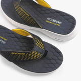 Skechers 232894/NVYL VAPOR FOAM SANDAL - SAYTO Mens Sandals Navy/Yellow