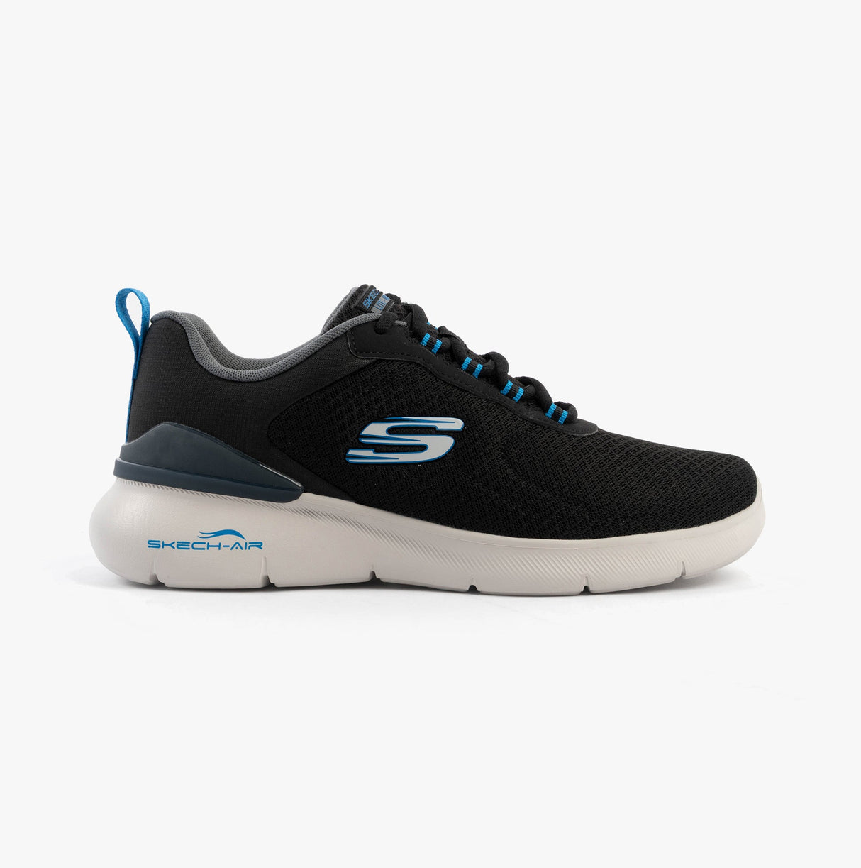 Skechers 232971/BKBL SKECH-AIR DYNAMIGHT 2.0 - DUR Mens Trainers Black/Blue