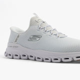 Skechers 233010/WHT GLIDE-STEP - NOXUS Mens Trainers White