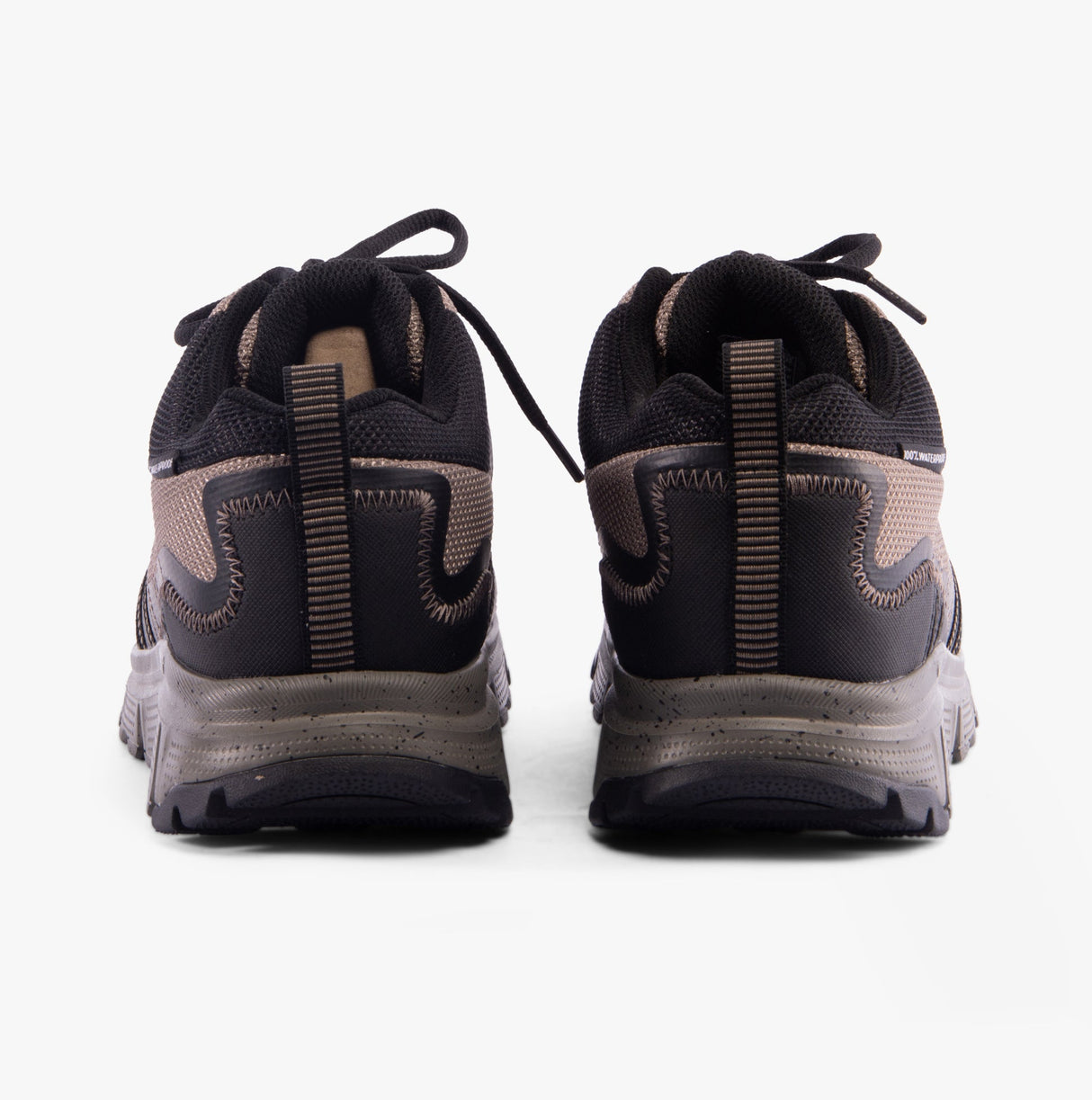 Skechers 237701/TNBK SUMMITS AT - CANOBIE Mens Waterproof Trainers Tan/Black