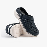 Skechers 243283/NVW GO WALK 7 FOAMIES - AMBITION Mens Sandals Navy/White