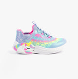 Skechers 302296L/LVMT UNICORN DREAMS - STARRY LITE Girls Trainers Lavender Multi