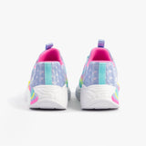 Skechers 302296L/LVMT UNICORN DREAMS - STARRY LITE Girls Trainers Lavender Multi
