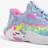Skechers 302296L/LVMT UNICORN DREAMS - STARRY LITE Girls Trainers Lavender Multi