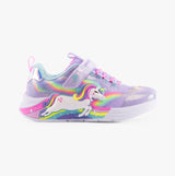 Skechers 302298-L/N-UNICORN CHASER Girls Trainers Lavender/Multi