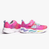 Skechers 302338L/PKMT WAVY BEAMS Girls Sport Pink/Multi