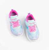Skechers 302696N/LBMT S-LIGHTS: ETERNAL HEART LIGHTS Girls Trainers Light Blue/Multi