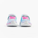 Skechers 302696N/LBMT S-LIGHTS: ETERNAL HEART LIGHTS Girls Trainers Light Blue/Multi