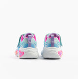 Skechers 302696N/LBMT S-LIGHTS: ETERNAL HEART LIGHTS Girls Trainers Light Blue/Multi