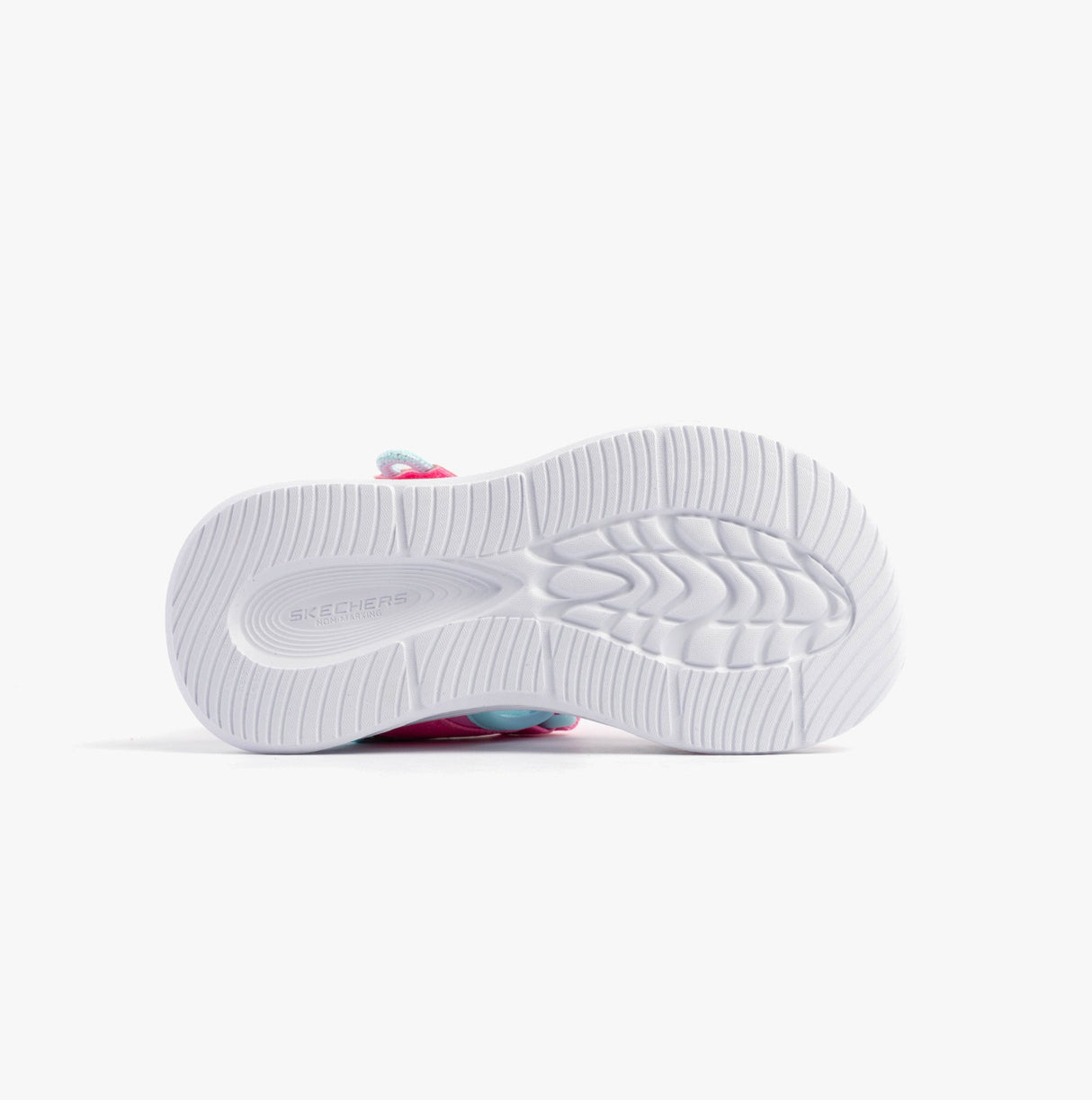 Skechers 303024L/HPAQ S-LIGHTS: SOLA GLOW Girls Sandals Hot Pink/Aqua