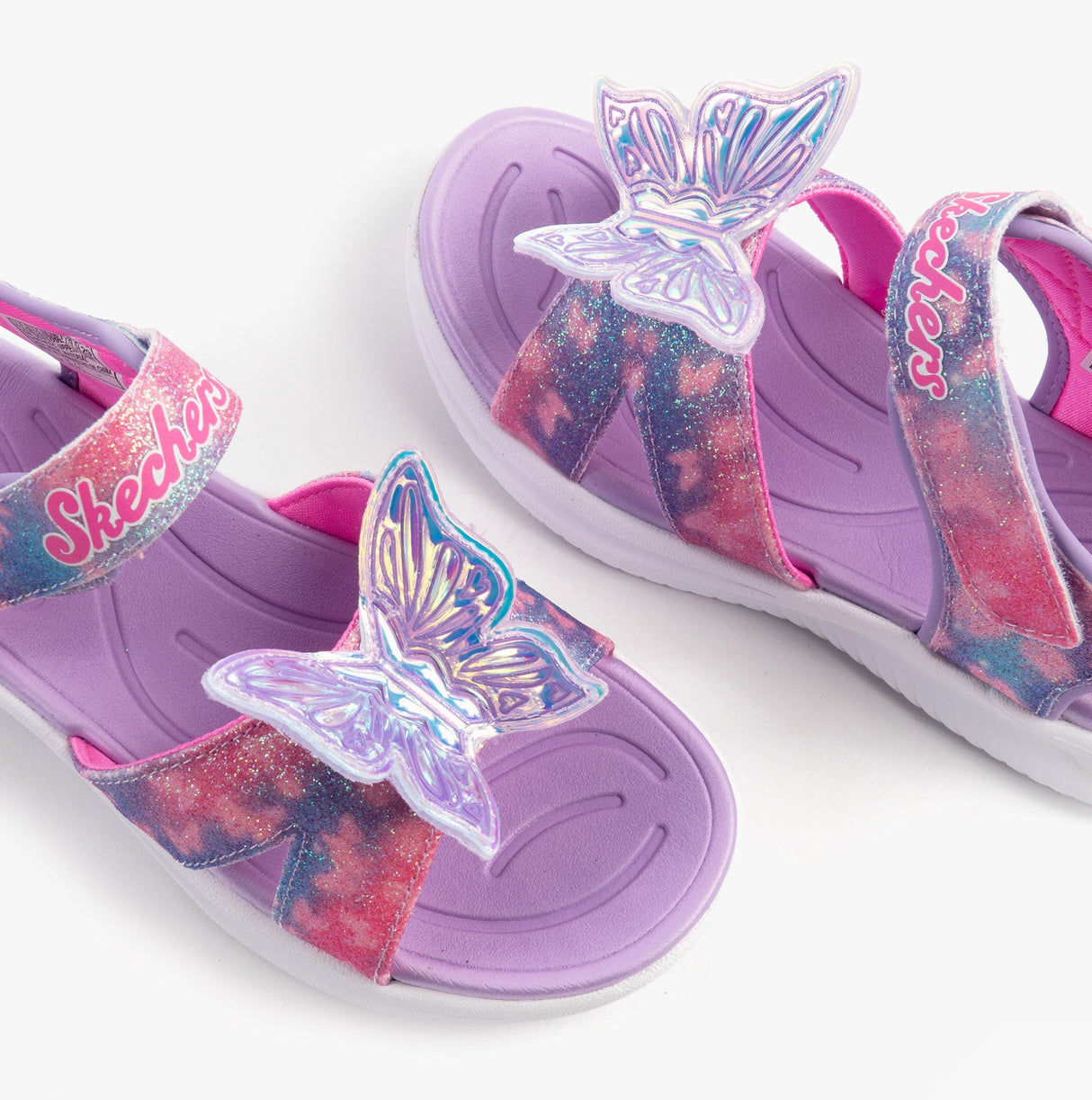 Skechers 303109L/LVMT JUMPSTERS - BUTTERFLY BRIGHTS Girls Sandals Lavender/Multi