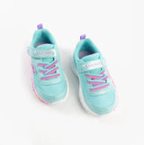 Skechers 303158N/TQMT PLAY SCENE - FUN SQUAD Girls Trainers Turquoise Multi