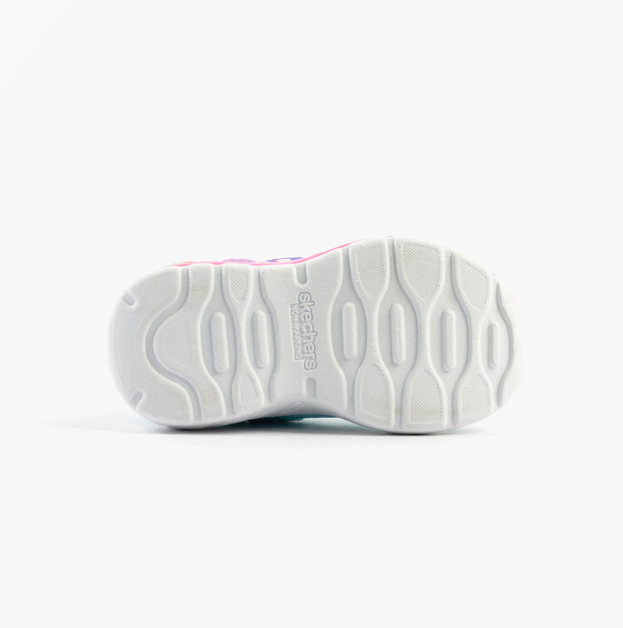 Skechers 303158N/TQMT PLAY SCENE - FUN SQUAD Girls Trainers Turquoise Multi