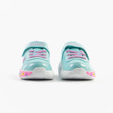 Skechers 303158N/TQMT PLAY SCENE - FUN SQUAD Girls Trainers Turquoise Multi