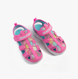 Skechers 303276L/HPMT FLEX SPLASH - DAYLIGHT SHIMMER Girls Sandals Hot Pink /Multi