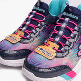 Skechers 303514L/NVMT DREAMY LITES - COLORFUL PRISM Girls Sneaker Navy/Multi
